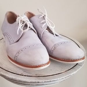 Cole Haan Gramercy Oxford Leather Cap Flats 6.5